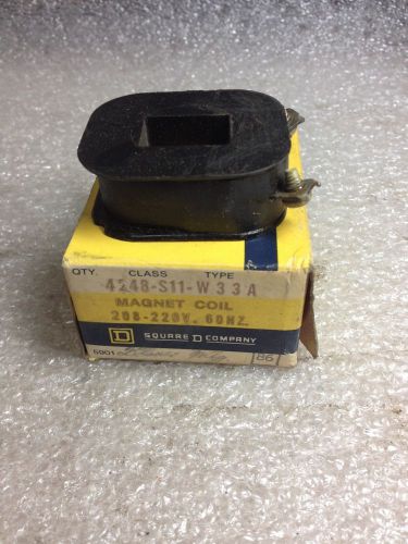 (x8-16) square d 4248-s11-w33a magnetic coil for sale