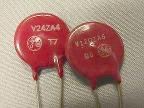 50 GE V120ZA6 14MM 75V 22 Joules Metal Oxide Varistors