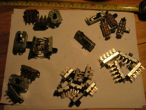 Assortment of 26  x NOS slide switches Lot 24