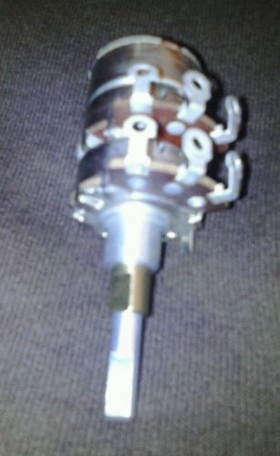 Nos dual potentiometer 2.5k-ohm &amp; 200 ohm &amp; spst switch for sale