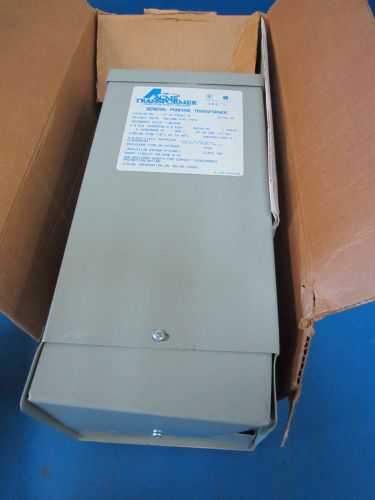 Acme transformer tf-2-79261-s 100-400v 3r outdoor single phase for sale