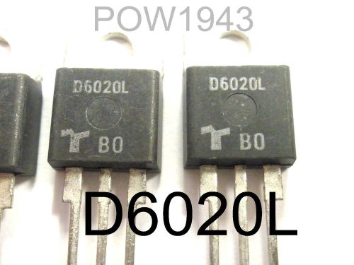 ( 2 PC. ) TECCOR D6020L DIODE 20 AMP AT 600 VOLTS, TO-220