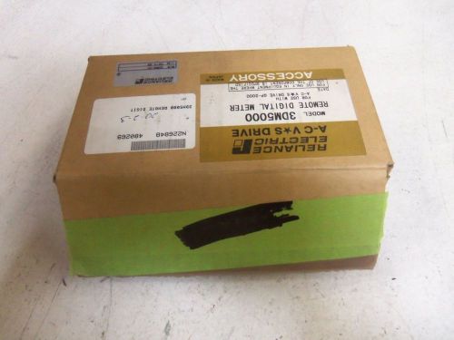RELIANCE 3DM5000 REMOTE DIGITAL METER *NEW IN A BOX*