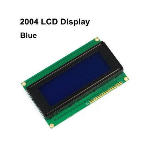 2004 204 20x4 character lcd display module hd44780 controller blue blacklight for sale