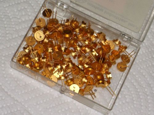 Clean coherent laser diodes gold 9mm small electronic hs parts lot 50 pieces for sale