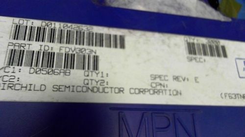 Fet/mosfet n-channel 25v 680ma fairchild fdv303n 303 for sale