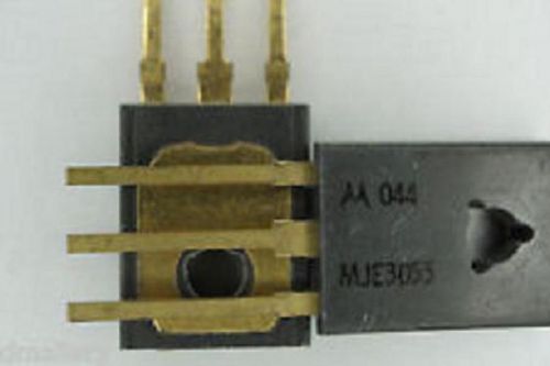 MJE3055 BY MOTOROLA Silicon Transistor TO-127 6A 90W Amplifier Gold Plated