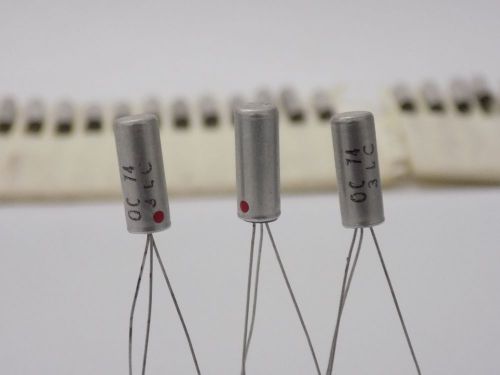 1x Mulard OC74 Germanium PNP Red Dot Transistor - 3LC - NEW