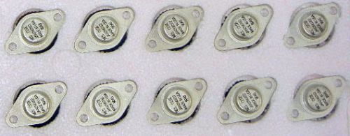 Lot of ten 2n6352 jantx mil spec darlington power transistors bnib! for sale