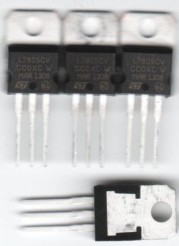 25x Linear Voltage Regulator 5V 1.5A L7805CV TO220 L7805C L7805 US Seller