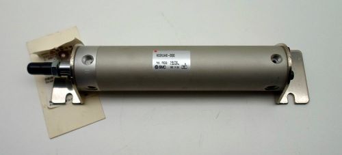 SMC NCGKLN40-0500 Cyl Air 1-1/2 Bore Non-Rotate Actuator