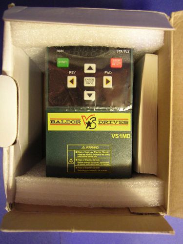 Baldor VS1MD20P5 Drive Variable Speed 200-240V/0.5hp AC Drive*new*
