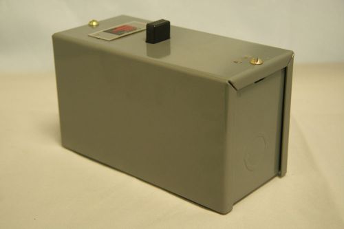 Furnas 48da17b bi-metal overload relay 25 amp + enclosure new in box for sale