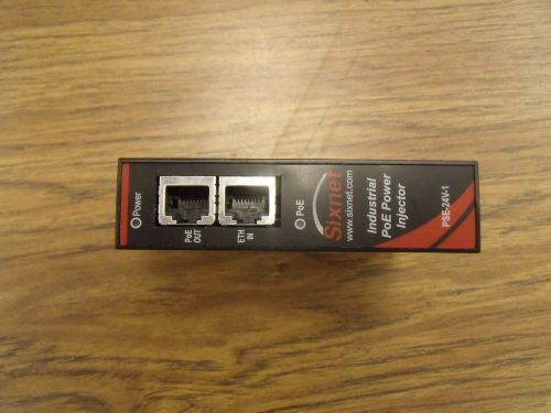 Sixnet Industrial POE Power Injector EB-PSE-24V-1B