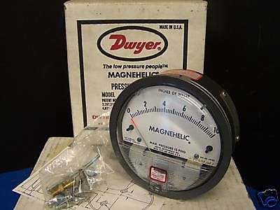 Dwyer magnehelic gage 2010c for sale