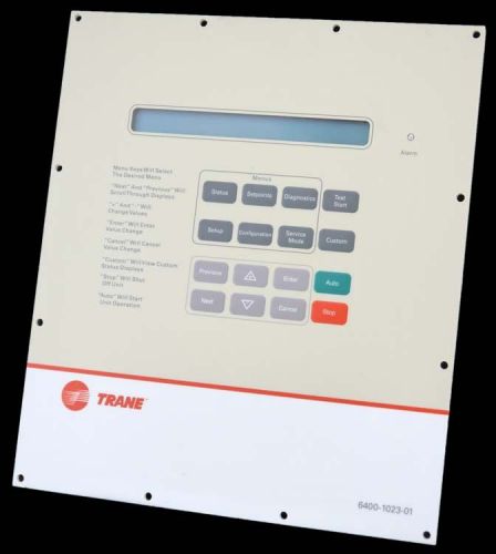 Trane 6400-1023-01 digital display operator interface control controller panel for sale