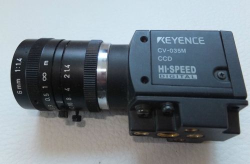 Keyence Vision System Camera CV-035M CCD Hi-Speed digital
