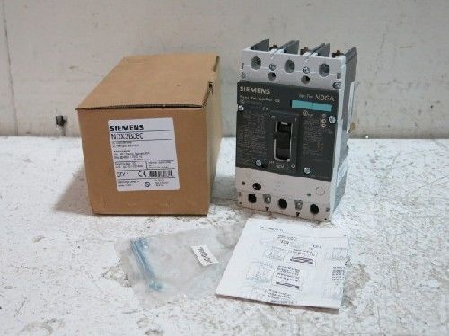 SIEMENS NDX3B080 3-POLE CIRCUIT BREAKER, 80 AMP (NEW IN BOX)