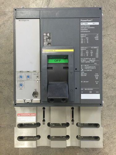 PGP36100U31A By Square D 1000 Amp Circuit Breaker Micrologic 3.0
