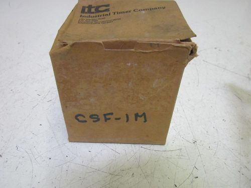 ITC CSF-1MIN TIMER 0-60 SECONDS 120V *NEW IN A BOX*