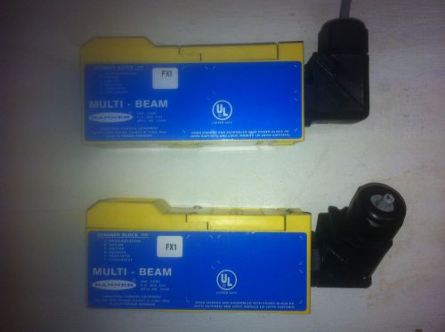 LOT 2 BANNER FX1 MULTI BEAM SCANNER BLOCK