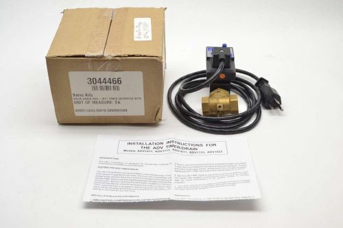 New m&amp;m 740r r5110 0.13a amp 15va 110/120v-ac 1/2 in npt solenoid valve b402348 for sale