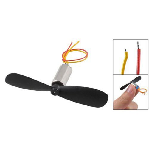 2015 2 wires magnetic micro coreless motor propeller for sale