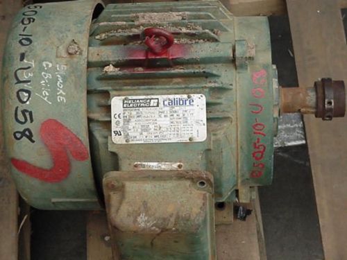 Reliance calibre  p21g4906-he 7.5 hp 3500 rpm 230/460 v 213t  motor for sale