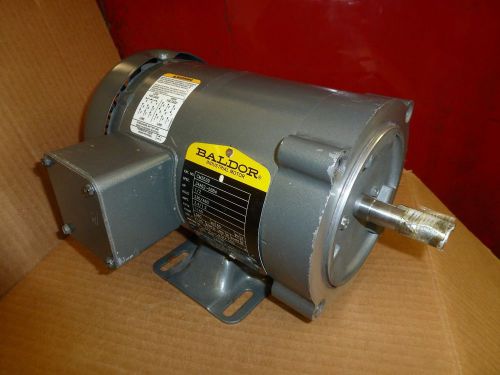 Baldor electric motor cm3539 1/2 hp 3 ph 1140 rpm 56c frame face and foot mount for sale