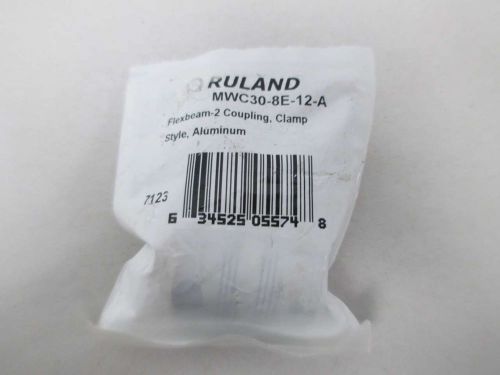 New ruland mwc30-8e-12-a flex aluminum 8x12mm coupling d353538 for sale
