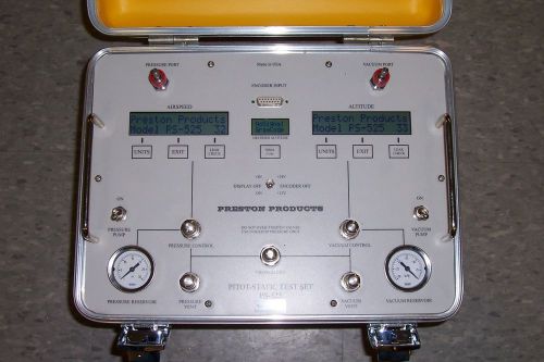Preston Pressure PS-525 Pitot Static / Air Data / Encoder Tester