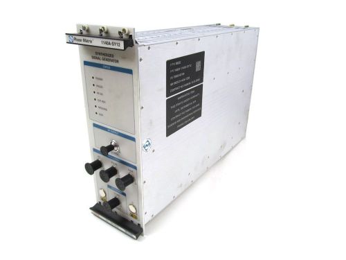 Phase matrix 1140a-sy12 synthesized signal generator vxi module .01-.20 ghz eip for sale