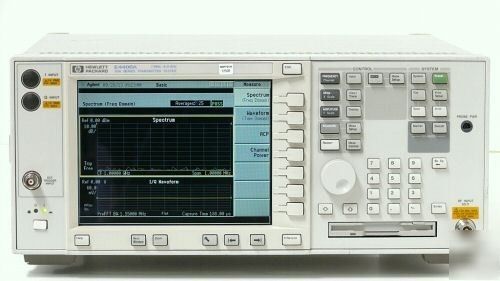 Agilent / HP E4406A VSA Series Transmitter Tester, 7 MHz - 4 GHz with Options