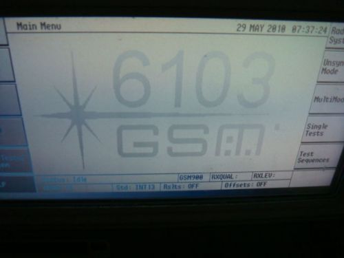 Racal 6103 /Aeroflex 6103 digital radio gsm test set