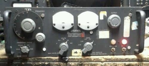 General Radio (GenRad) 1308A Audio Oscillator and Power Amplifier