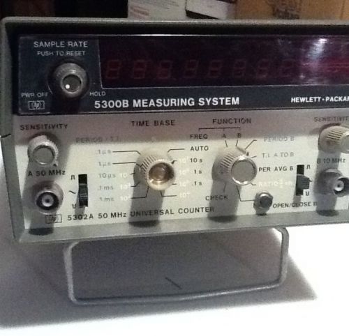 5302A 50 MHZ UNIVERSAL COUNTER 5300B MEASURING SYSTEM