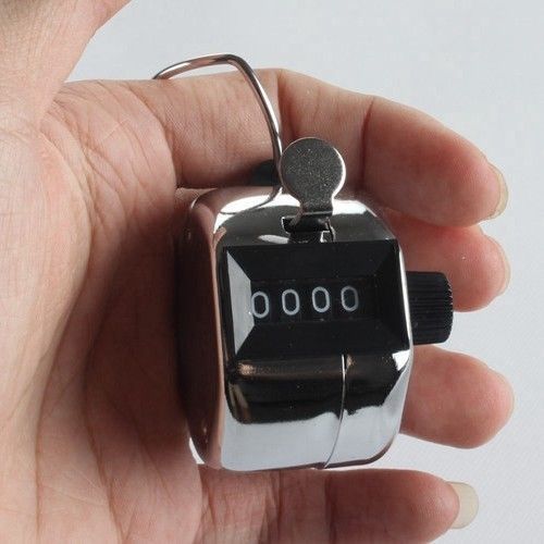 4 digit number clicker golf tasbih tasbeeh manual hand tally palm click counter for sale
