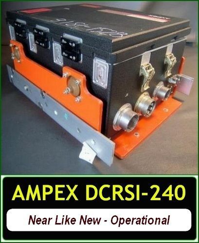 AMPEX DCRSI-240 Airborne Data Recorder - IRIG