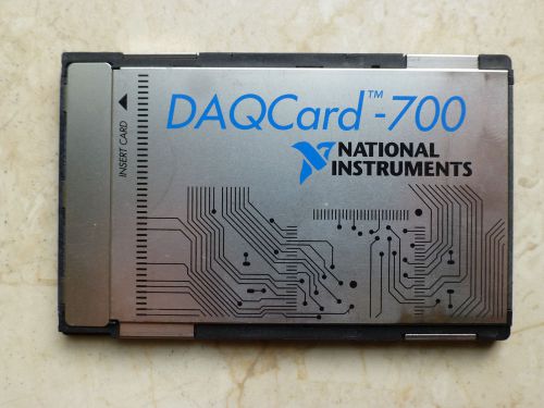 National Instruments DAQCard-700 NI DAQ Card PCMCIA Analog Input Multifunction