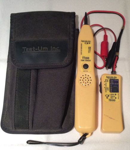 Tone tester tt100 tone tracer and tg100  w/ carrying case for sale