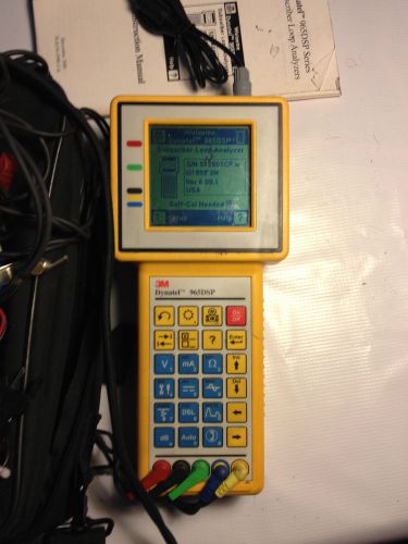 3M Dynatel 965DSP Cable Tester w/ Leads, Case, Charger