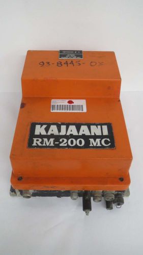 METSO RM-200MC KAJAANI WIRE RETENTION MEASUREMENT DEVICE ANALYZER B457560