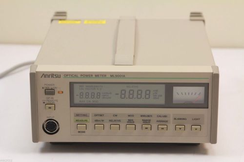 ANRITSU ML9001A OPTICAL POWER METER