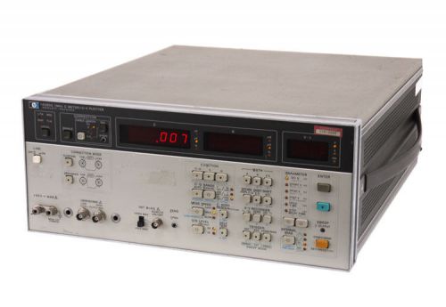 Hp agilent 4280a 1mhz c-meter/c-v plotter capacitance voltage measurement system for sale