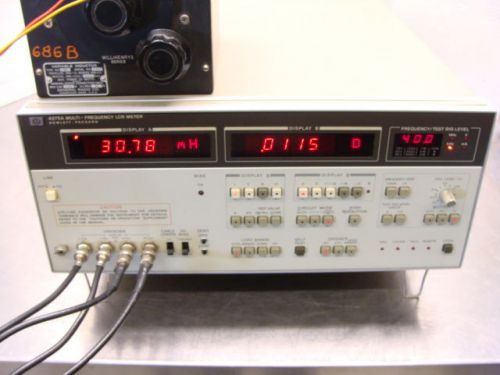 Hp / agilent / keysight 4275a multi-frequency lcr meter w/ option 001 guaranteed for sale