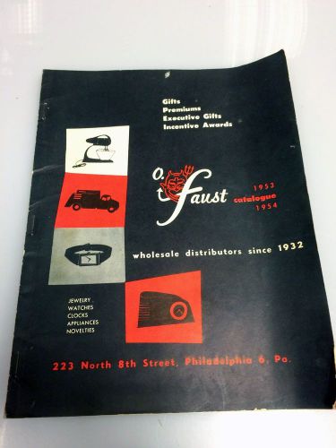 Vintage O. Faust 1953-54 General Merchandise Catalog