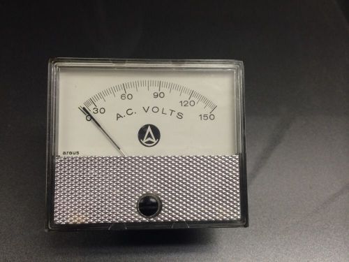Argus Engineering Company Vintage Ac Volt Meter