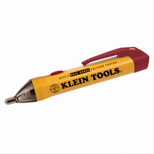 Klein tools ncvt-2 voltage tester dual range non-contact +pocket clip for sale