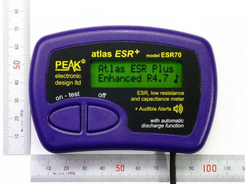 F/s peak esr70 atlas esr plus capacitor analyser with audible alerts japan for sale