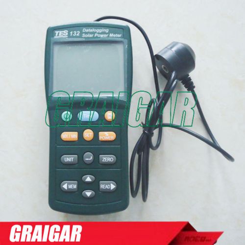 Tes-132 solar power meter free shipping for sale